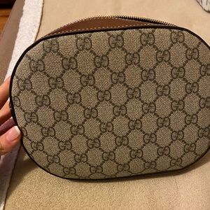 Gucci supreme canvas mini bag